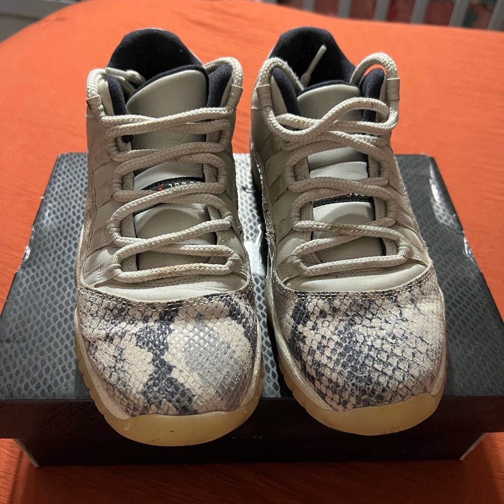 Kids Snakeskin Pattern Sneakers